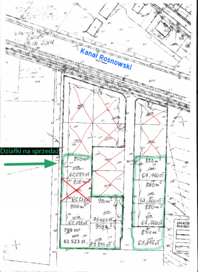 Działki budowlane - Rosnowo -
Zachodniopomorskie Zdjęcie nr 18