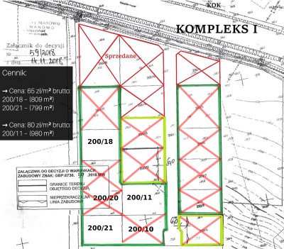 Działka budowlana - Rosnowo  - Rosnowo - Zachodniopomorskie