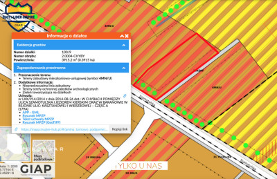 Działka Chyby zagospodarowana 2 linia zabudowy - Chyby  -
Wielkopolskie Zdjęcie nr 8