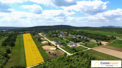 działka rolno budowlana tuż przy nowo powstającym osiedlu w Niestachowie - Radlin  - świętokrzyskie