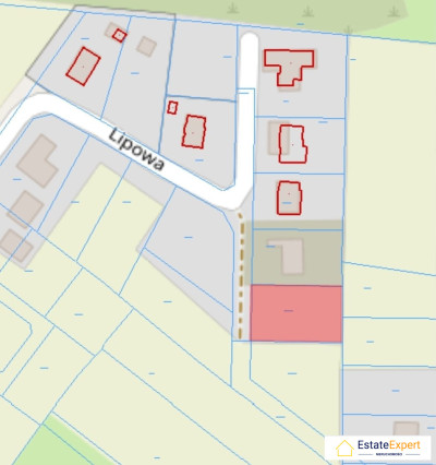 Działka Budowlana z WZ Piekoszów ul Lipowa - Piekoszów  -
świętokrzyskie Zdjęcie nr 4
