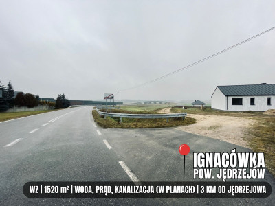 WZ  Media  Prostokąt  Płaska  Droga utwardzona - Ignacówka  - Świętokrzyskie