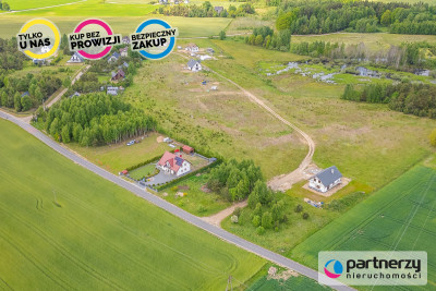 działka w Dąbrowie gm Stężyca ob Łosienice - Łosienice  - Pomorskie