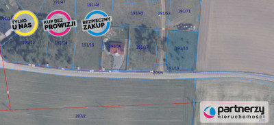 działka w Dąbrowie gm Stężyca ob Łosienice - Łosienice  -
Pomorskie Zdjęcie nr 3