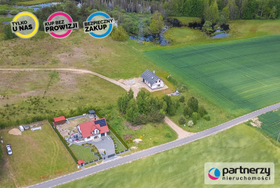 działka w Dąbrowie gm Stężyca ob Łosienice - Łosienice  -
Pomorskie Zdjęcie nr 6