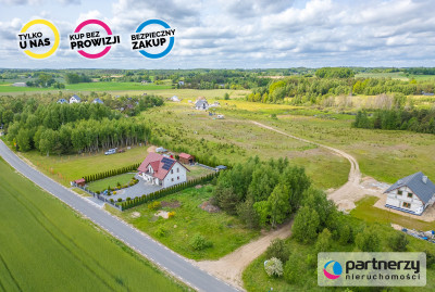 działka w Dąbrowie gm Stężyca ob Łosienice - Łosienice  -
Pomorskie Zdjęcie nr 7