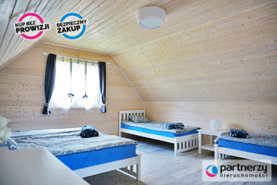 Ucieczka od zgiełku  dom w lesie 200 m do jeziora - Widna Góra  -
Pomorskie Zdjęcie nr 11