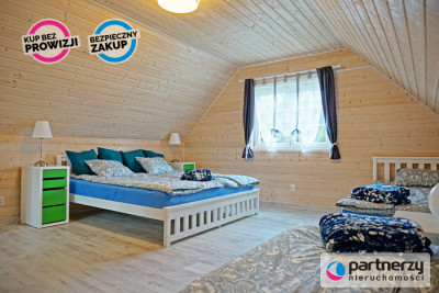 Ucieczka od zgiełku  dom w lesie 200 m do jeziora - Widna Góra  -
Pomorskie Zdjęcie nr 12