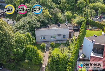 Działka z potencjałem Dom do wyburzenia na granic - Mały Kack  -
Pomorskie Zdjęcie nr 6