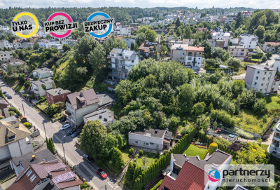 Działka z potencjałem Dom do wyburzenia na granic - Mały Kack  -
Pomorskie Zdjęcie nr 8