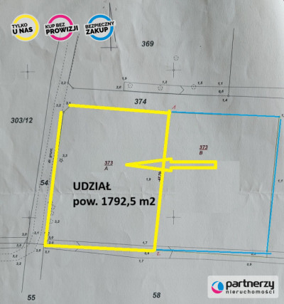 Udział w działce w Tupadłach - Tupadły  -
Pomorskie Zdjęcie nr 11