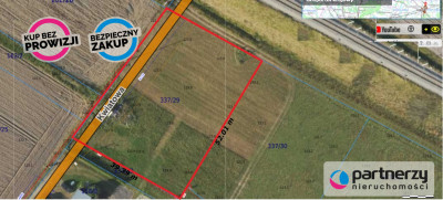 Działka usługowa inwestycyjna - magazyny - Rębiechowo  -
Pomorskie Zdjęcie nr 3