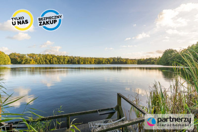 Działka w pierwszej linii od jezioraPiękny widok - Przezmark  - Pomorskie