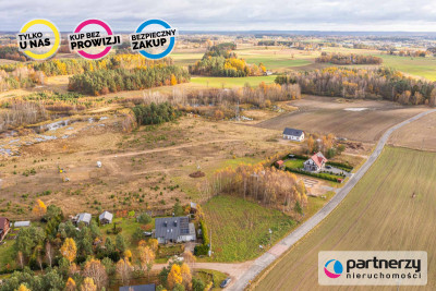 działka w Dąbrowie gm Stężyca ob Łosienice - Łosienice  -
Pomorskie Zdjęcie nr 13