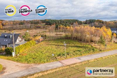 działka w Dąbrowie gm Stężyca ob Łosienice - Łosienice  -
Pomorskie Zdjęcie nr 2