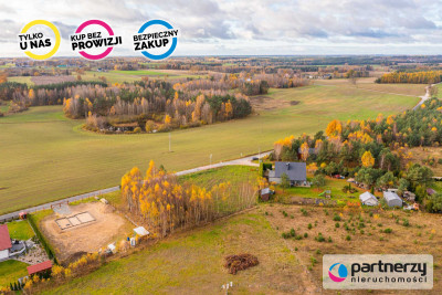 działka w Dąbrowie gm Stężyca ob Łosienice - Łosienice  -
Pomorskie Zdjęcie nr 6