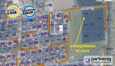 Ustawna działka 15 min autem od centrum Gdańska - Koszwały  - Pomorskie