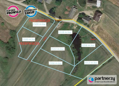 Działka pod dom w sercu Kaszub pod lasem - Kamienica Szlachecka  -
Pomorskie Zdjęcie nr 6