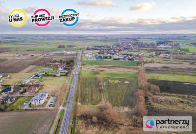 Działka przy drodze 91-  mieszkaniowa i usługi - Kolnik  -
Pomorskie Zdjęcie nr 11