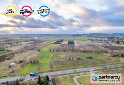 Działka przy drodze 91-  mieszkaniowa i usługi - Kolnik  -
Pomorskie Zdjęcie nr 12