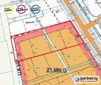 Działka przy drodze 91-  mieszkaniowa i usługi - Kolnik  -
Pomorskie Zdjęcie nr 2