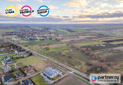 Działka przy drodze 91-  mieszkaniowa i usługi - Kolnik  -
Pomorskie Zdjęcie nr 4