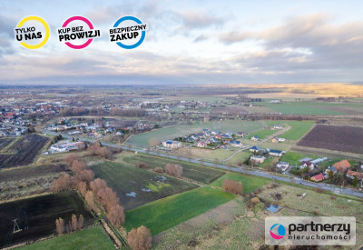 Działka przy drodze 91-  mieszkaniowa i usługi - Kolnik  -
Pomorskie Zdjęcie nr 8