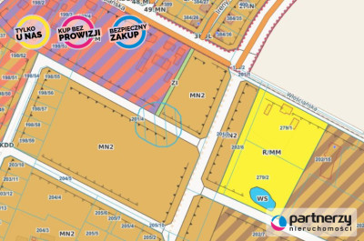 Działka na sprzedaż w Malborku z MPZP - Malbork  -
Pomorskie Zdjęcie nr 3