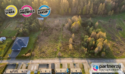 Piękna działka pod lasem 2257 m2 z wydaną WZKą - Tuchom  - Pomorskie