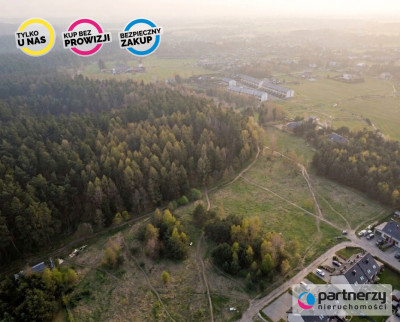 Piękna działka pod lasem 2257 m2 z wydaną WZKą - Tuchom  -
Pomorskie Zdjęcie nr 2