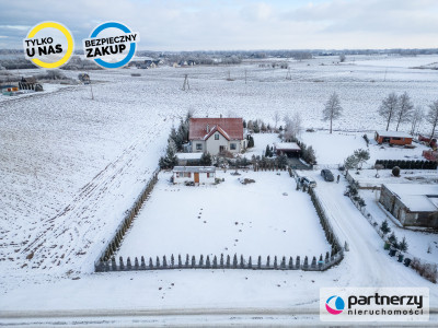 Gmina Cedry Wielkie - Gotowa Działka Budowlana - Trzcinisko  - Pomorskie