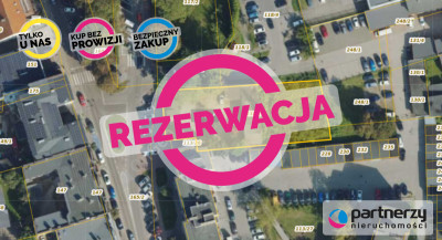 Działka  1 MN MWU   w centrum Kartuz  23 udz - Kartuzy  - Pomorskie