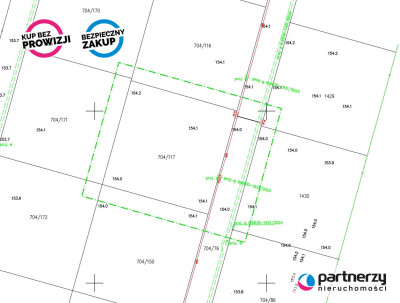Działka budowlana prąd woda PROJEKT DOMU - Chwaszczyno  -
Pomorskie Zdjęcie nr 2