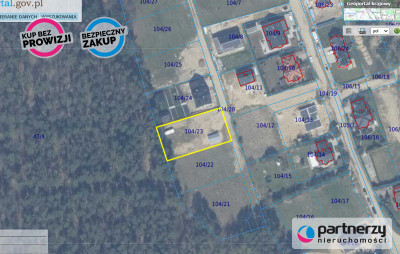 Furtka do lasu  woda prąd na działce  MPZP - Otomin  -
Pomorskie Zdjęcie nr 3