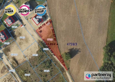 Budowlana kod MNU  Gaz prąd woda  Wyrównana - Bojano  -
Pomorskie Zdjęcie nr 2