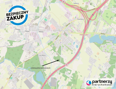 Działka pod dom lub usługi w leśnym otoczeniu - Chwaszczyno  -
Pomorskie Zdjęcie nr 5