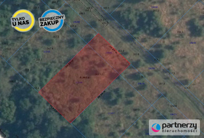 900M OD JEZIORA  PROSTOKĄTNA  TANIO - Borkowo  -
Pomorskie Zdjęcie nr 5