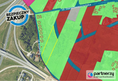 Grunt pod domy i usługi Kacze Buki 084 ha - Wielki Kack  -
Pomorskie Zdjęcie nr 8