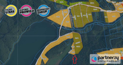 Działka nad jeziorem w otoczeniu zieleni - Michalin  -
Pomorskie Zdjęcie nr 6