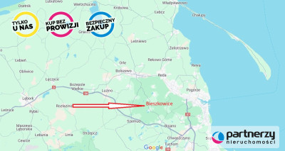 Ładna działka w dobrej okolicy - Bieszkowice  -
Pomorskie Zdjęcie nr 3