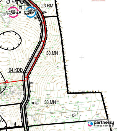 Urokliwe działki Bielkówko MPZP media - Bielkówko  -
Pomorskie Zdjęcie nr 2
