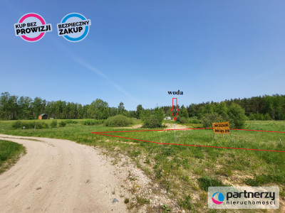 Działka mieszkaniowa 1012m2 z wodą na działce - powiat starogardzki  -
Pomorskie Zdjęcie nr 4