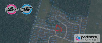 Działka mieszkaniowa 1012m2 z wodą na działce - powiat starogardzki  -
Pomorskie Zdjęcie nr 5