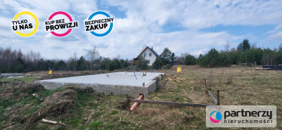 Działka z fundamentami pod budynek jednorodzinny - Lampkowo  -
Pomorskie Zdjęcie nr 3