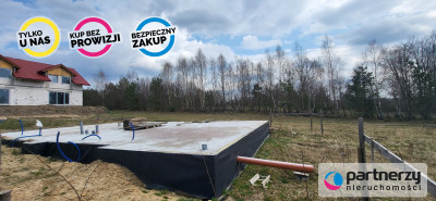 Działka z fundamentami pod budynek jednorodzinny - Dziemiany  -
Pomorskie Zdjęcie nr 6