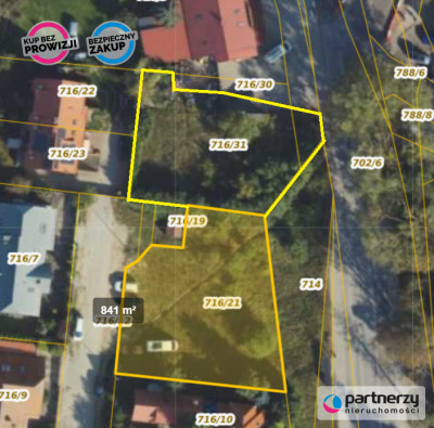 Gd Osowa działka  Budowlana Wodnika - Osowa  -
Pomorskie Zdjęcie nr 6