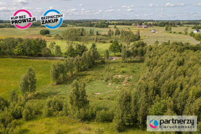 Działka  budowlana na Kaszubach - Liniewo  -
Pomorskie Zdjęcie nr 6