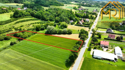 Działka pod zabudowę mieszkaniowo-usługową na gran - Wróblowice  -
małopolskie Zdjęcie nr 2