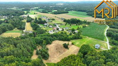 Kompleks 4 działek budowlanych w Pogórskiej Woli - Pogórska Wola  -
małopolskie Zdjęcie nr 3