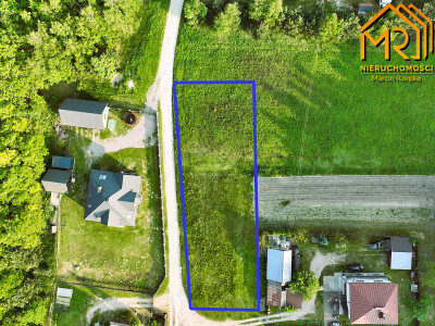 Działka budowlana w Pogórskiej Woli gmina Skrzysz - Pogórska Wola  -
małopolskie  Zdjęcie nr 2